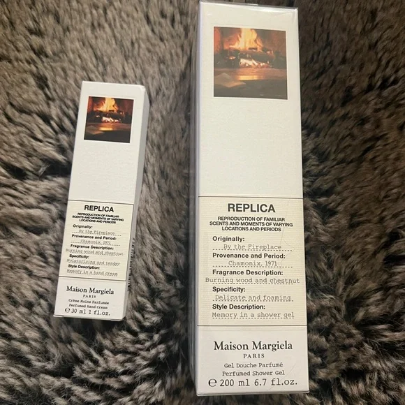 Maison Margiela By the Fireplace shower gel & hand cream Bundle - Picture 1 of 4